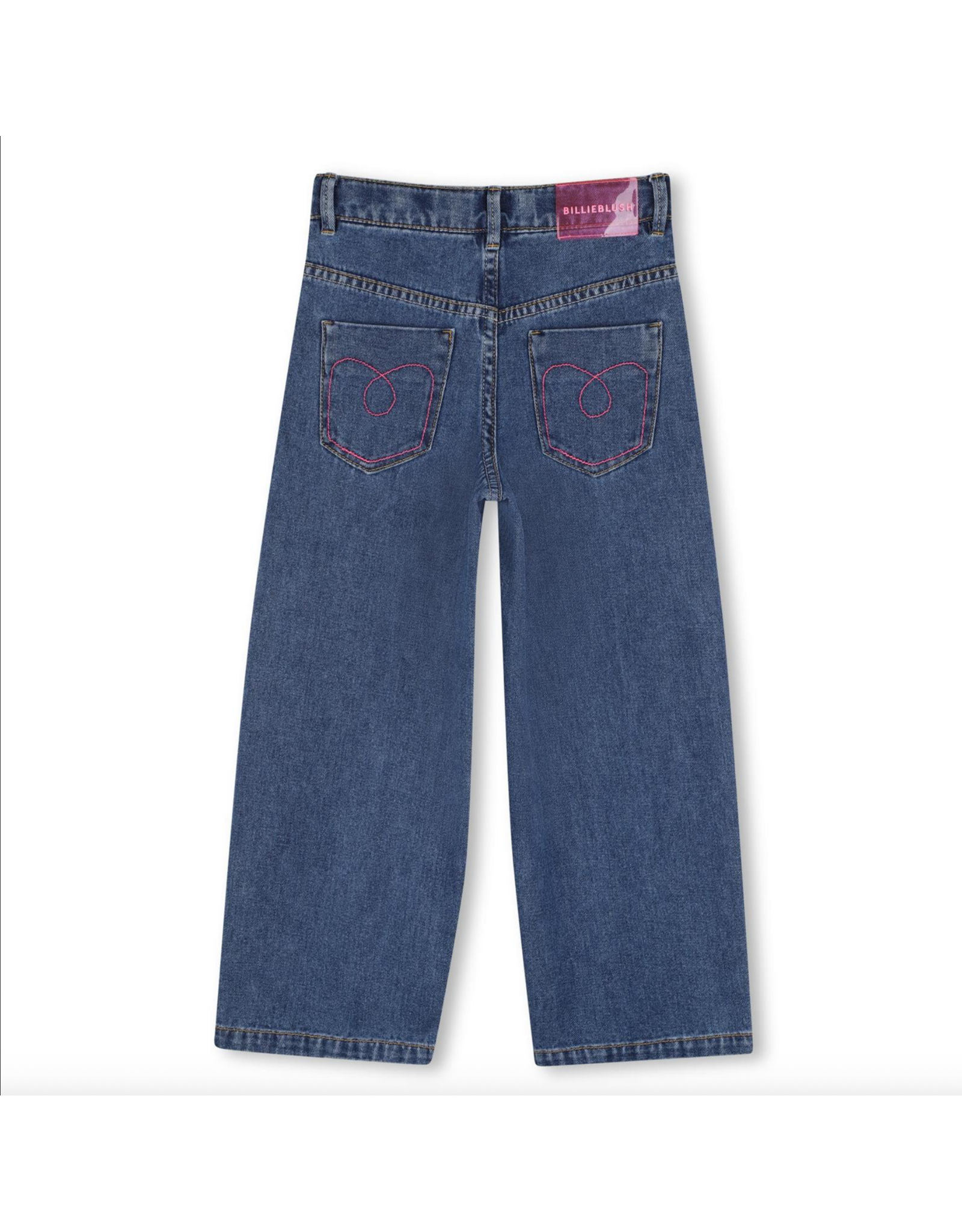 BILLIEBLUSH DENIM TROUSERS - Blue W26