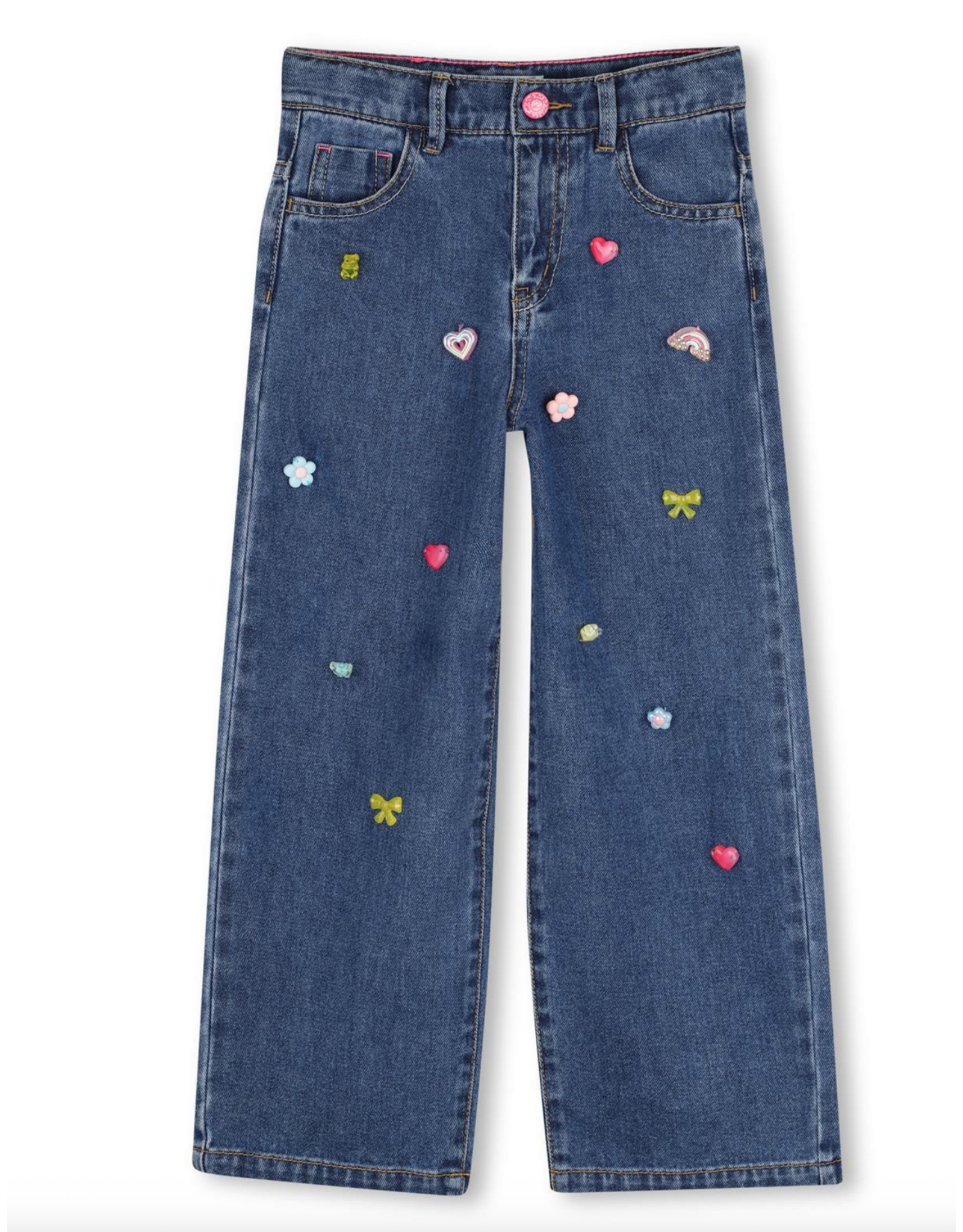 BILLIEBLUSH DENIM TROUSERS - Blue W26