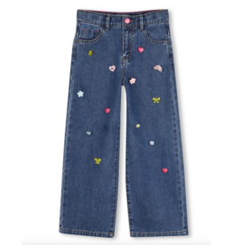 BILLIEBLUSH DENIM TROUSERS - Blue W26