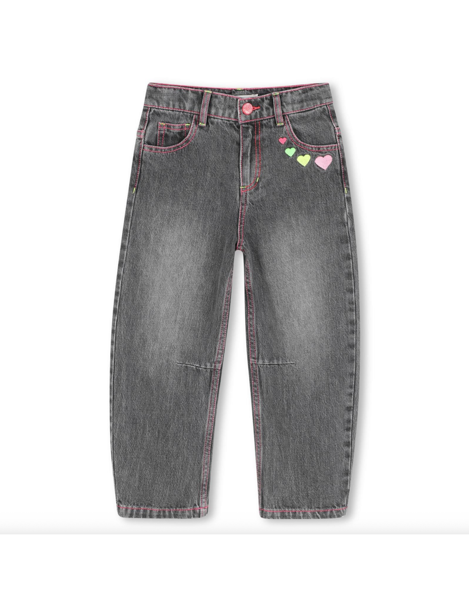 BILLIEBLUSH DENIM TROUSERS Grey W26