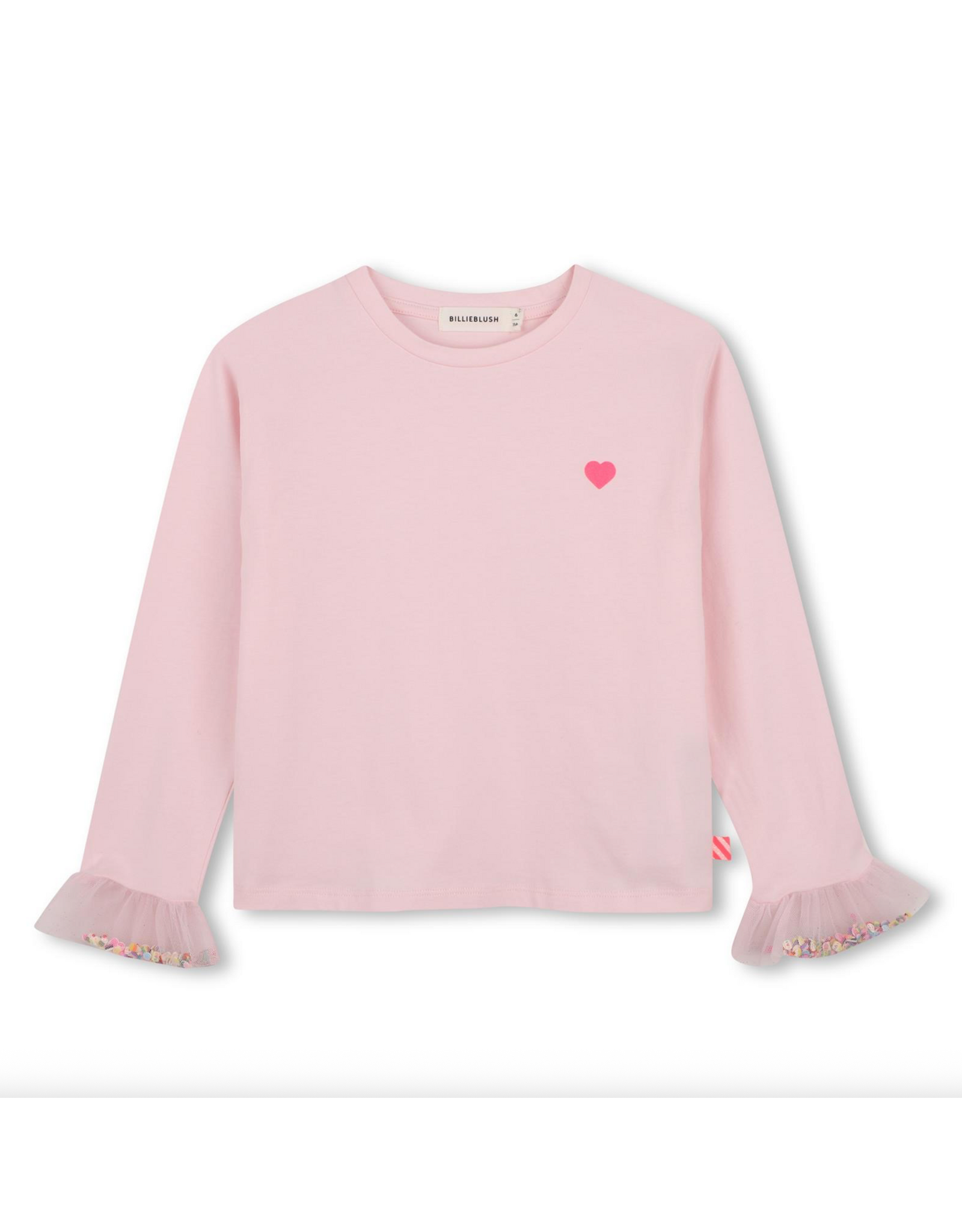 BILLIEBLUSH LONG SLEEVE T-SHIRT-  Pink W26