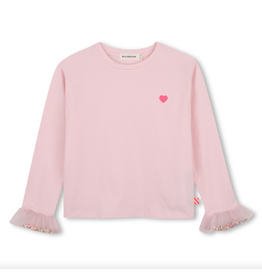 BILLIEBLUSH LONG SLEEVE T-SHIRT-  Pink W26