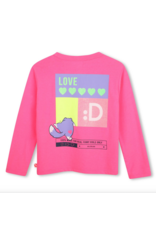 BILLIEBLUSH LONG SLEEVE T-SHIRT Pink W26