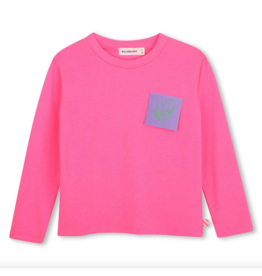 BILLIEBLUSH LONG SLEEVE T-SHIRT Pink W26