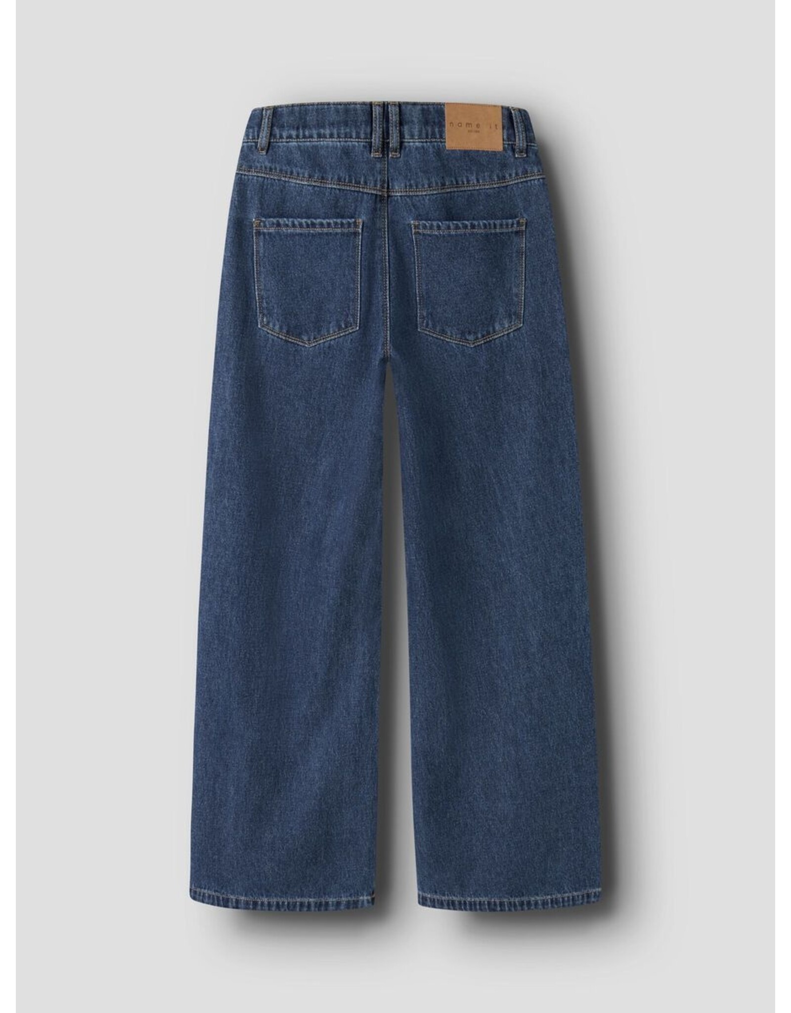 Name it NKFBELLA SKATER XWIDE JEANS 3111-ZA NOOS Dark Blue Denim
