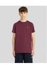 Lyle & Scott Plain T-shirt Z562 Burgundy