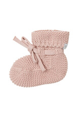 Noppies Unisex Booties knit Nelson Rose Smoke