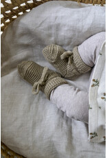 Noppies U Booties knit Nelson Taupe Melange