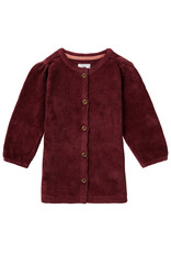 Noppies Girls dress Volney long sleeve Oxblood Red