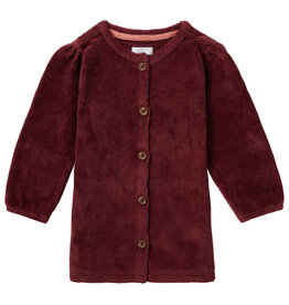 Noppies Girls dress Volney long sleeve Oxblood Red -W23