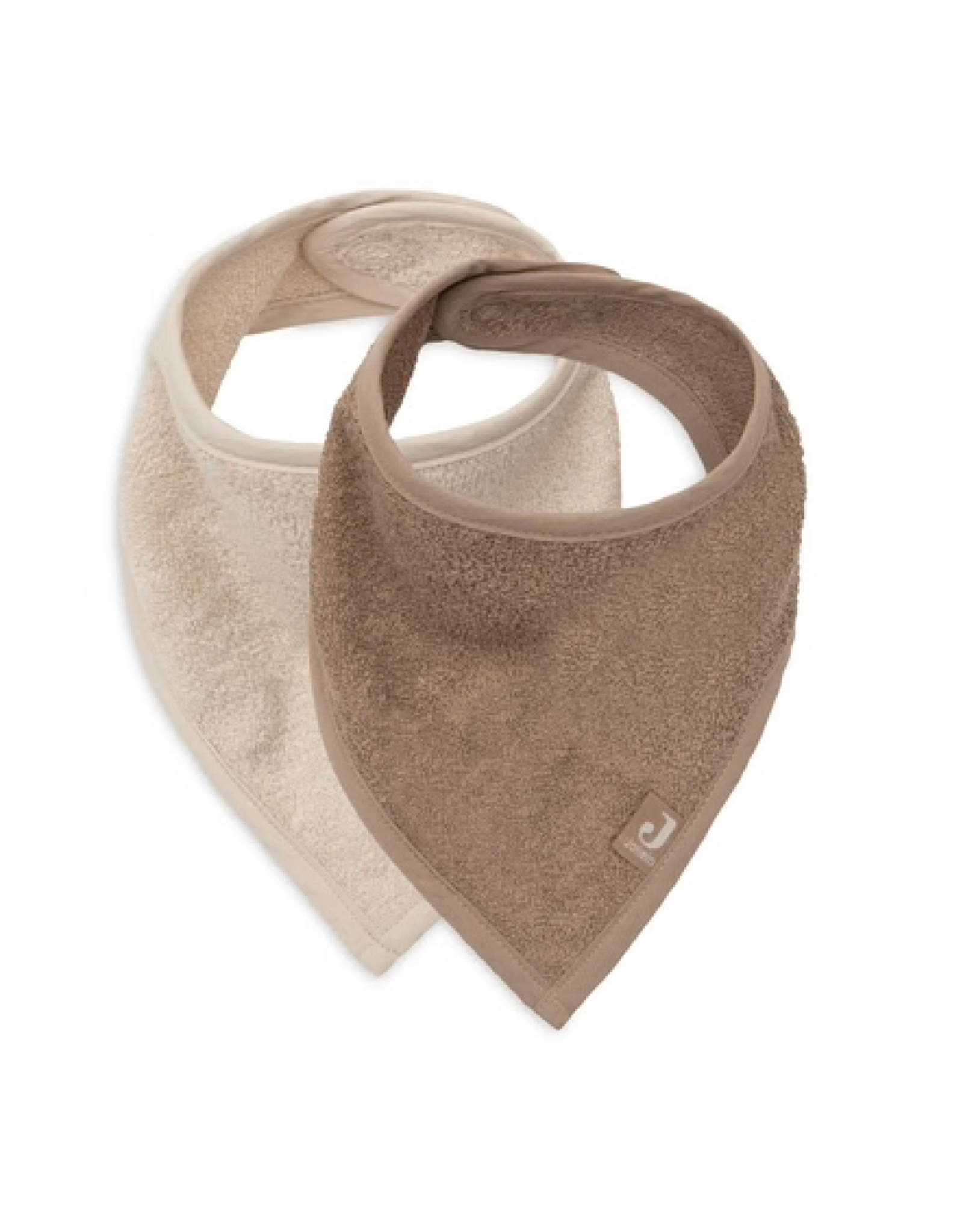 Jollein Slab Bandana Sand / Milky Coffee 2 pack