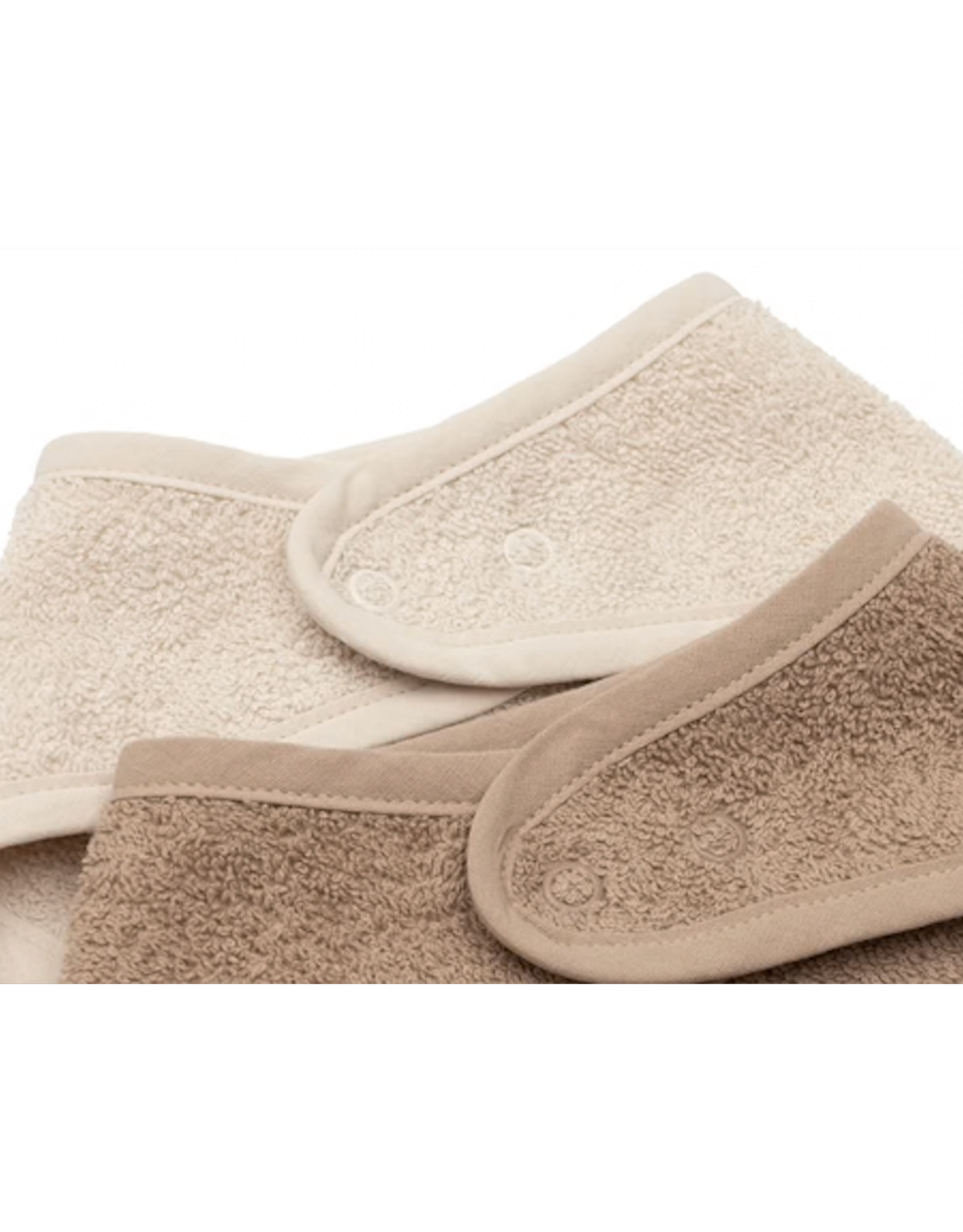 Jollein Slab Bandana Sand / Milky Coffee 2 pack