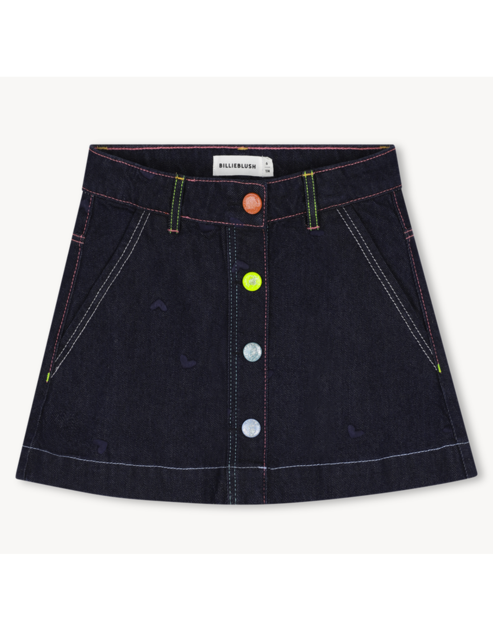 BILLIEBLUSH DENIM SKIRT Blue W26