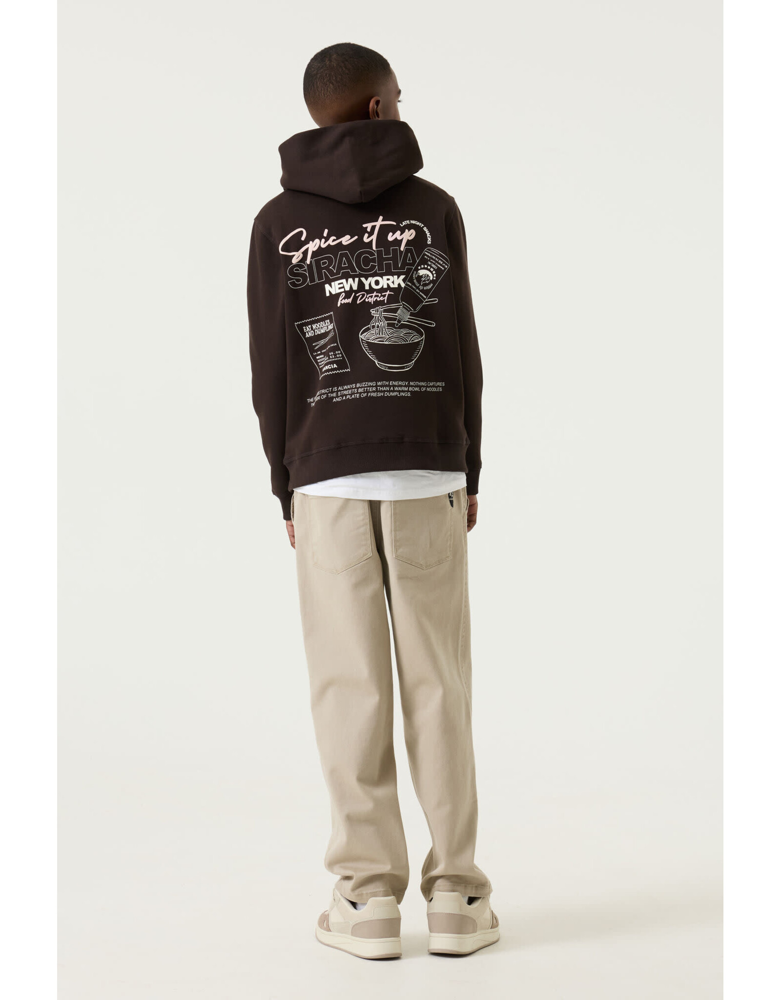 Garcia T263661_boys sweat - barken