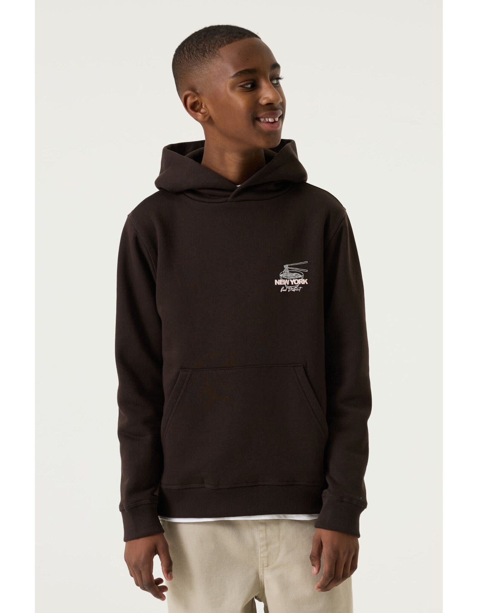 Garcia T263661_boys sweat - barken