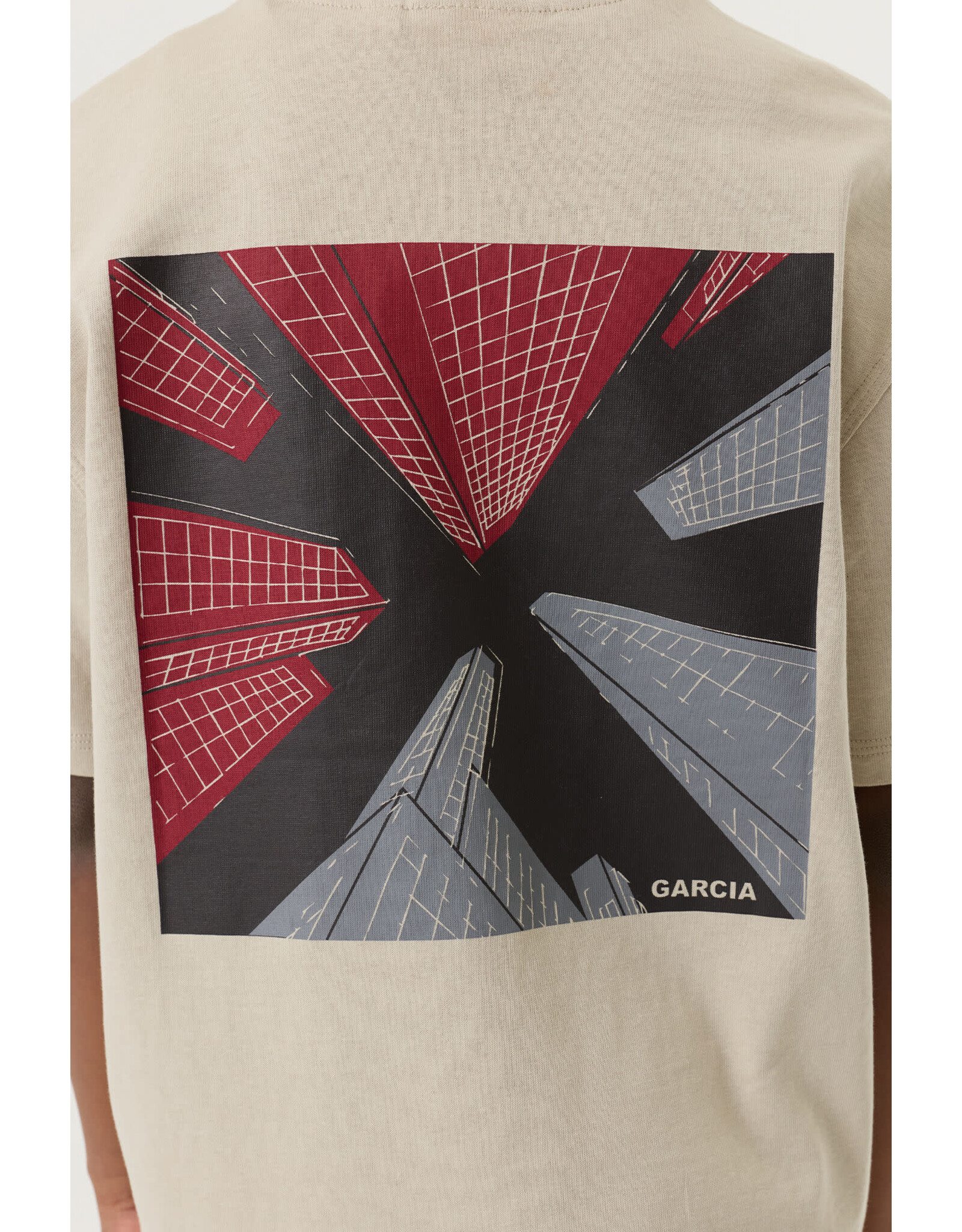 Garcia T263601_boys T-shirt ss pebble