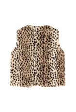 Like Flo Didi Flo girls faux fur gilet with closure Animal