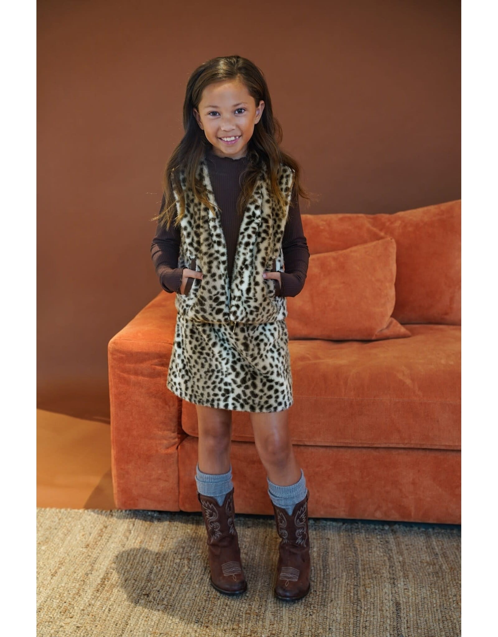 Like Flo Eef Flo girls basic coll Choco