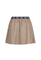 Like Flo Holly Flo girls metallic skirt Soft gold
