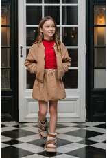 Like Flo Senna Flo girls teddy skirt Cream