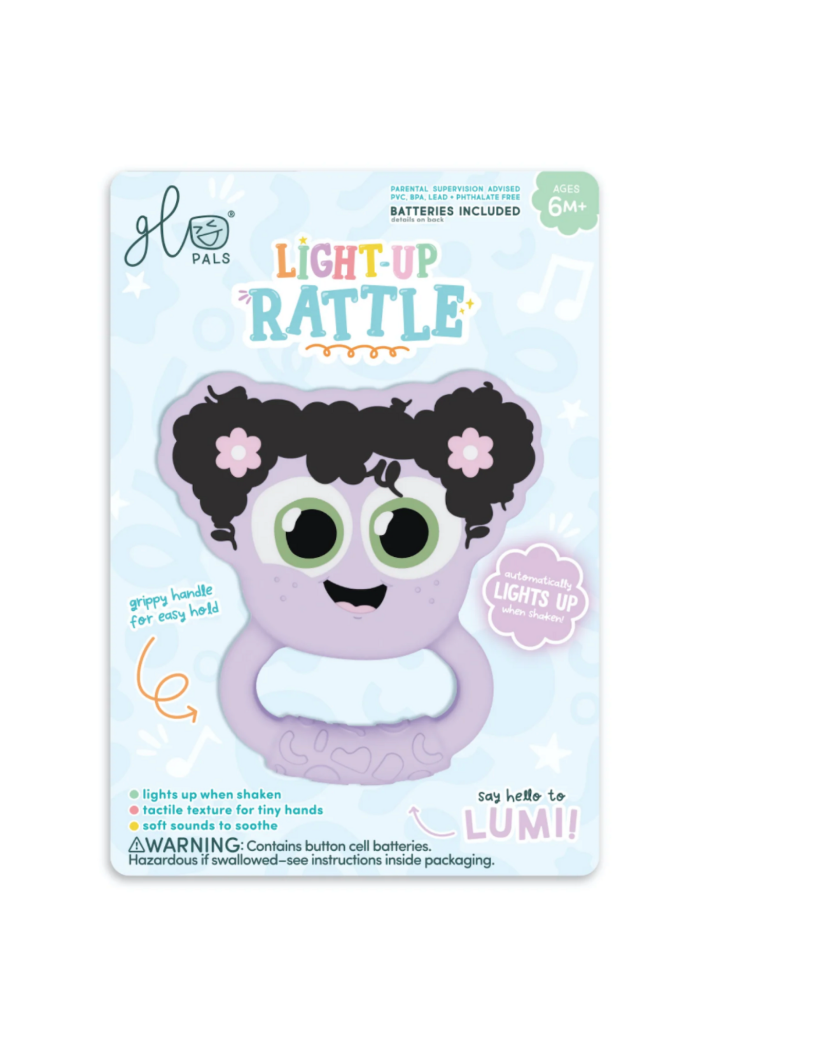 Glo pals Glo Pals rattle lumi