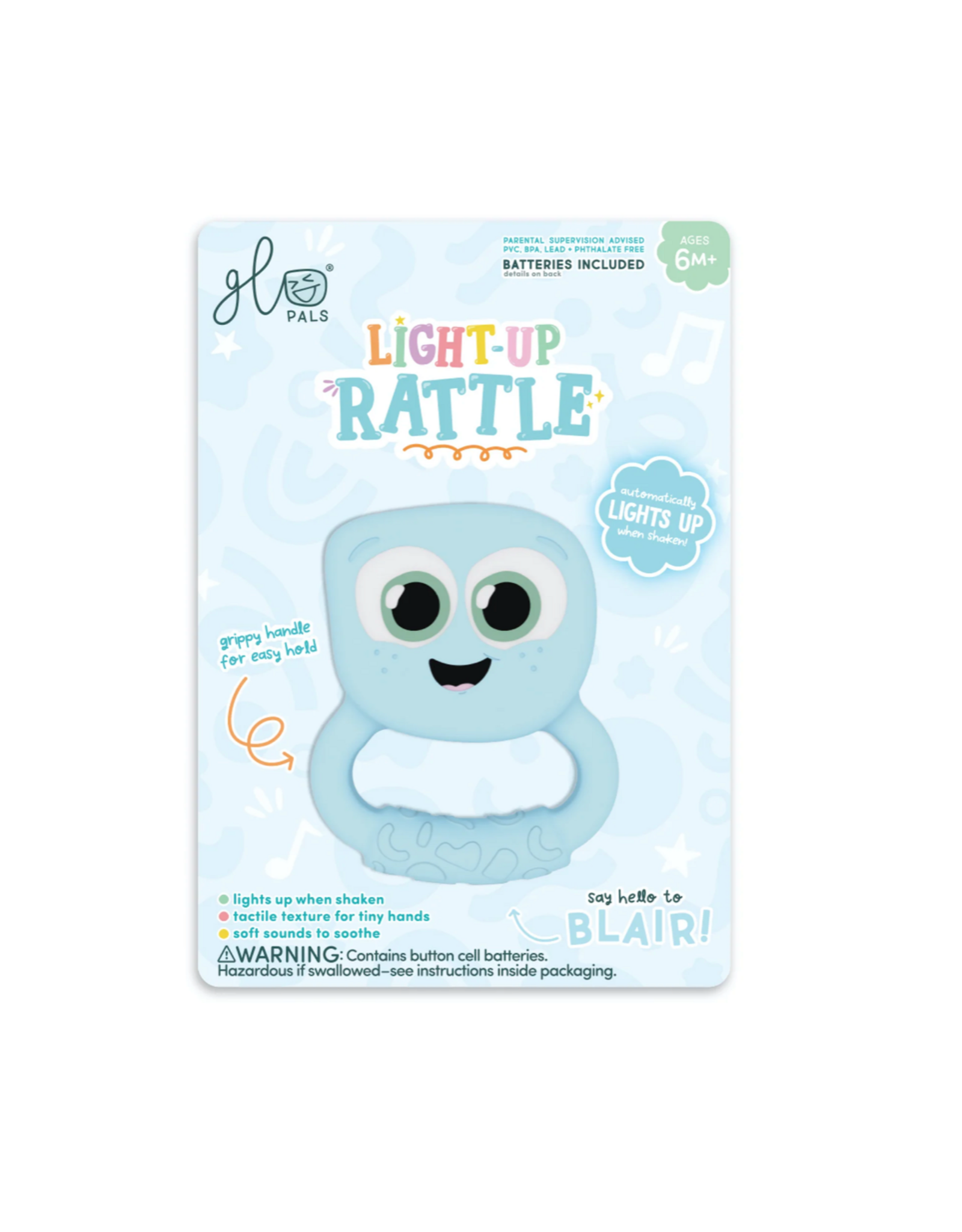 Glo pals Glo Pals rattle Blair