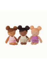 LullaBaby - LBY7699 - 3 Baby Bath Dolls in a Basket Playset