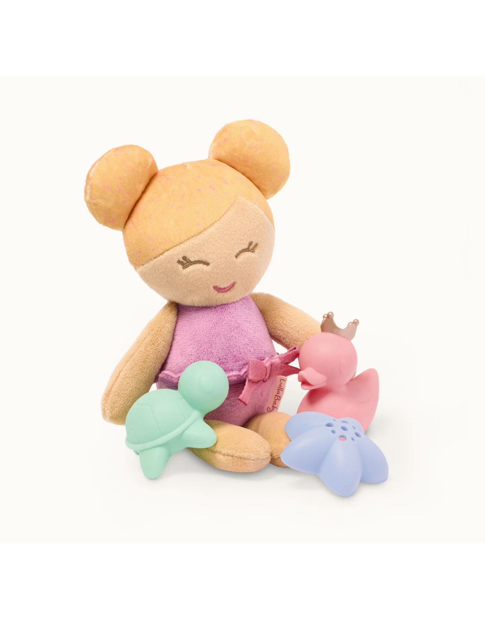LullaBaby - LBY7748 - Bath Doll w/ Acc. in a Basket Playset