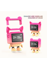 MOB Dancing Clock Roze