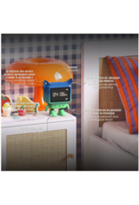 MOB Dancing Clock Blauw