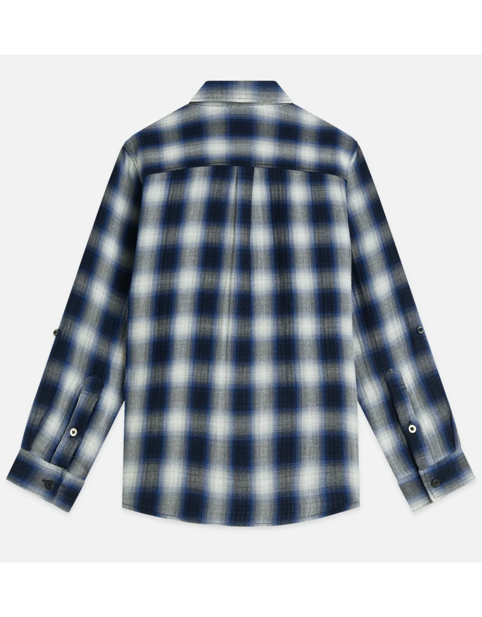 Scotch & Soda DOUBLE FACED CHECK REGULARFIT SHIRT SKY CAPTAIN CHECK