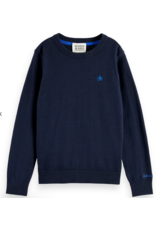 Scotch & Soda LOGO REGULAR FIT PULLOVER (SU27) SKY CAPTAIN