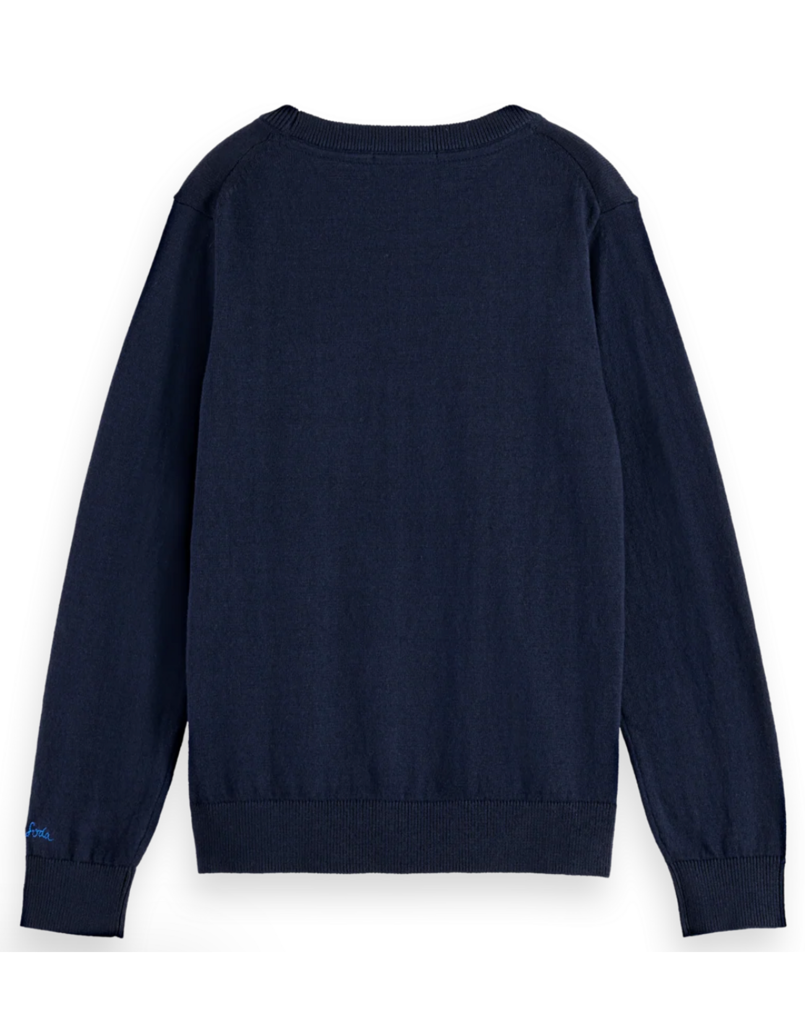 Scotch & Soda LOGO REGULAR FIT PULLOVER (SU27) SKY CAPTAIN