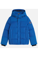 Scotch & Soda SHORT PUFFER JACKET STRONG BLUE