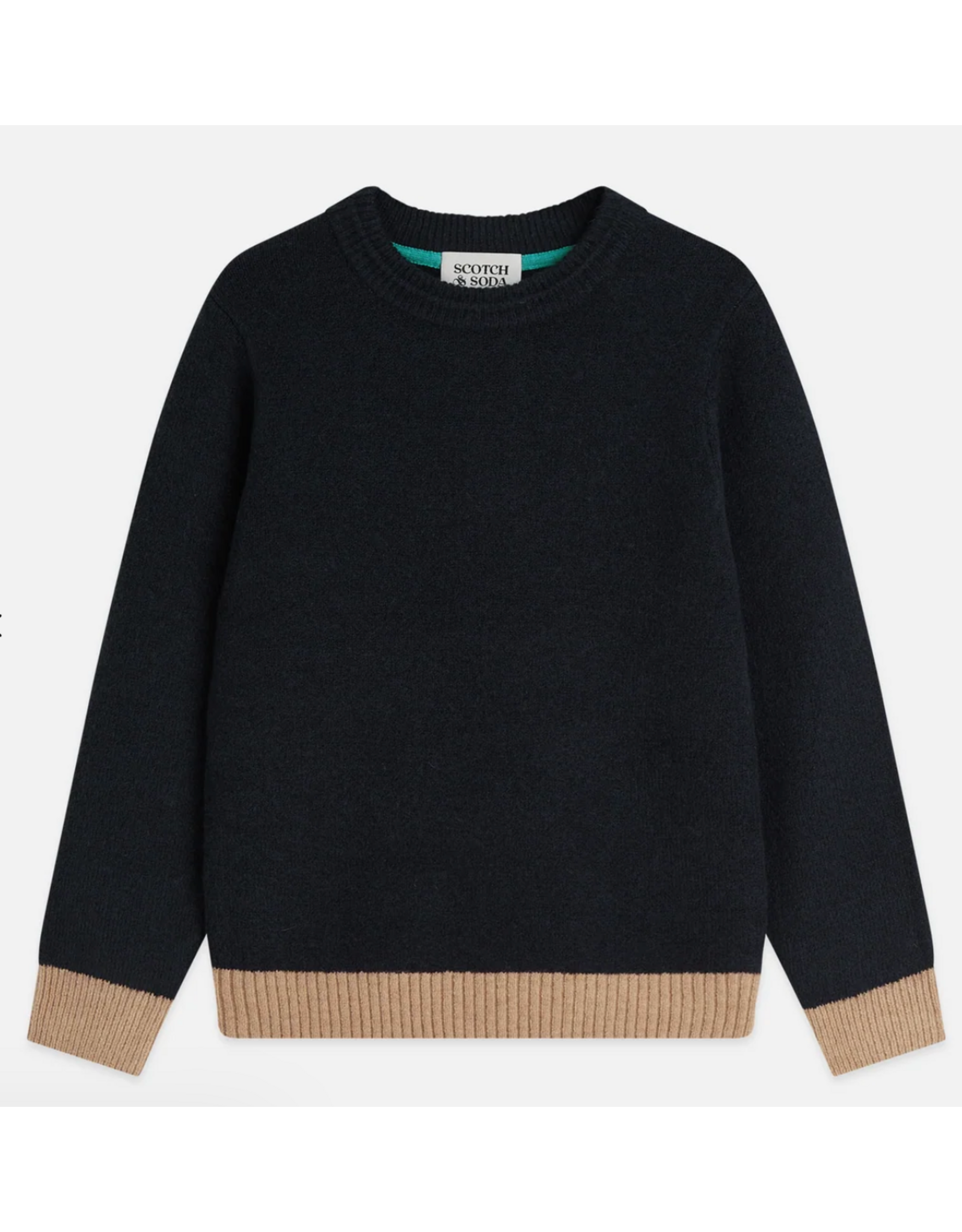 Scotch & Soda SOFT KNIT REGULARFIT PULLOVER SKY CAPTAIN