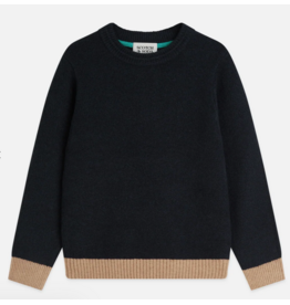 Scotch & Soda SOFT KNIT REGULARFIT PULLOVER SKY CAPTAIN