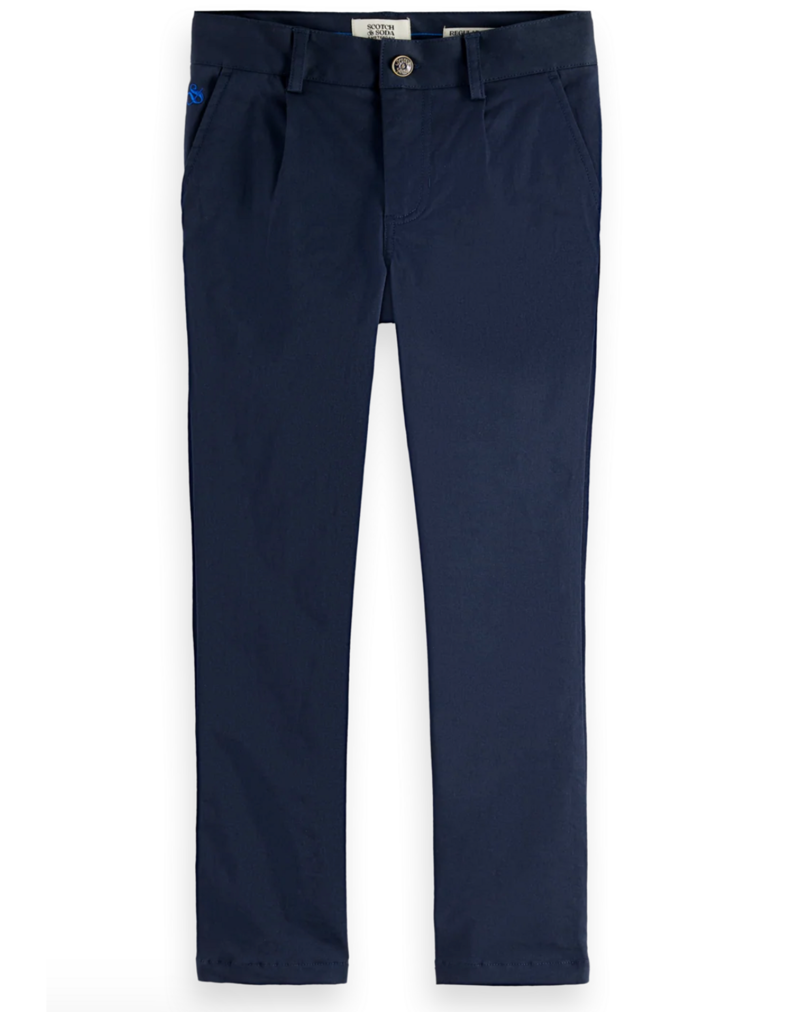 Scotch & Soda STUART FIT PANTS (SU27) SKY CAPTAIN