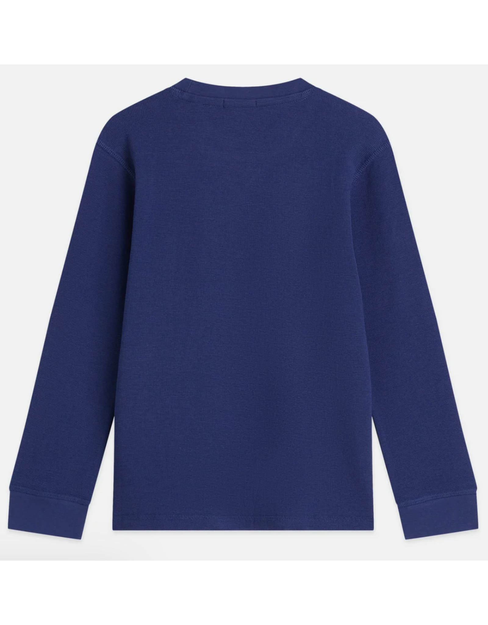 Scotch & Soda WAFFLE RELAXEDFIT LONGSLEEVED TSHIRT TWILIGHT BLUE