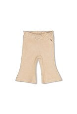 Feetje Flare broek velours rib Lucky Bloombird Offwhite