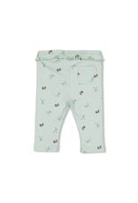 Feetje Legging rib Lucky Bloombird mint