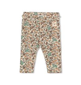 Feetje Legging rib Lucky Bloombird Offwhite