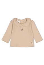 Feetje Longsleeve pointelle rib Lucky Bloombird Offwhite