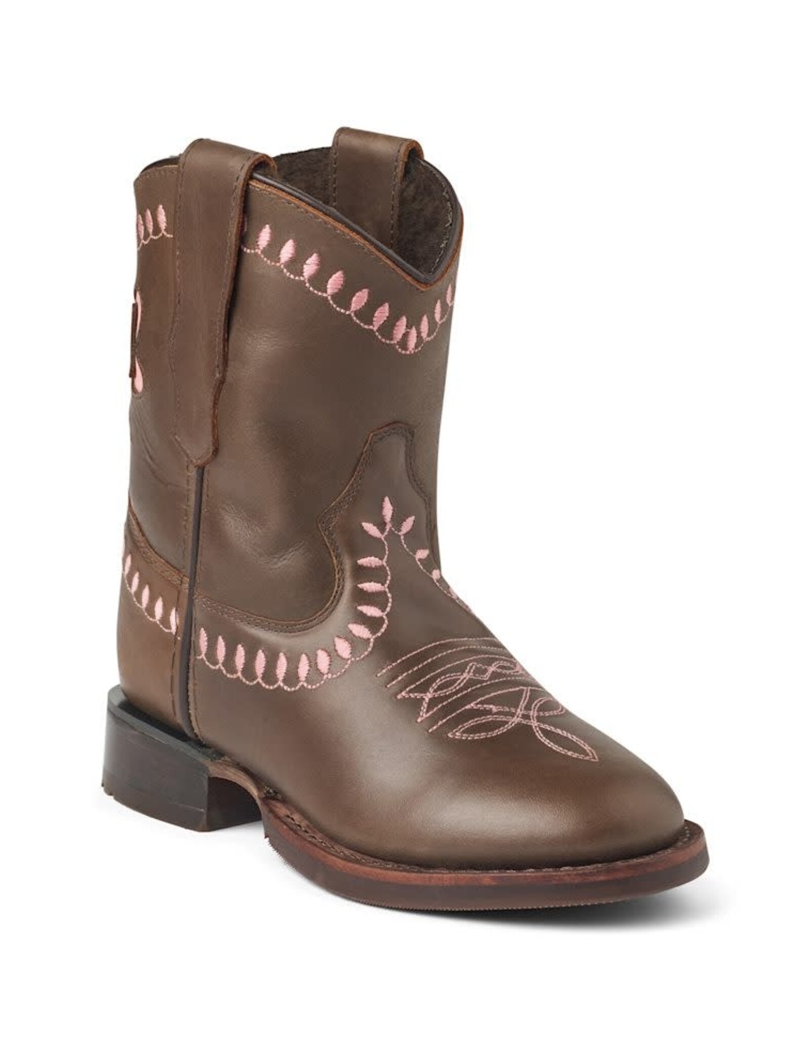 Copenhagen Colors Bow Boot w. Warm Lining - Low Dk. Brown