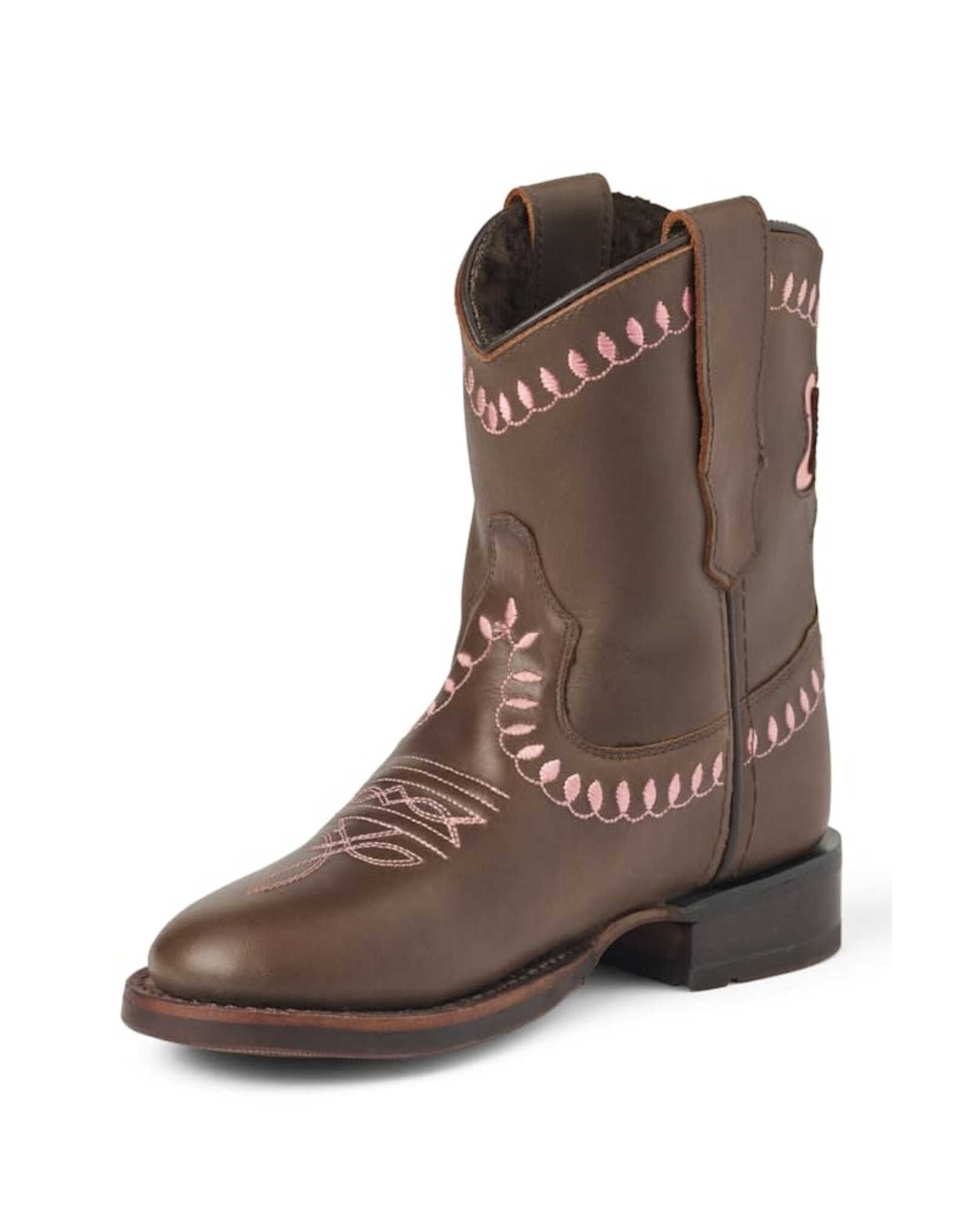 Copenhagen Colors Bow Boot w. Warm Lining - Low Dk. Brown
