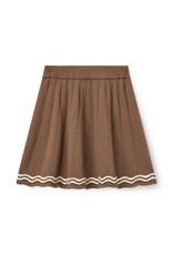 Copenhagen Colors Knitted Tennis Skirt Walnut Comb.