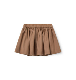 Copenhagen Colors Twill Skirt with adjustable waist  Walnut