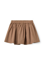 Copenhagen Colors Twill Skirt with adjustable waist  Walnut