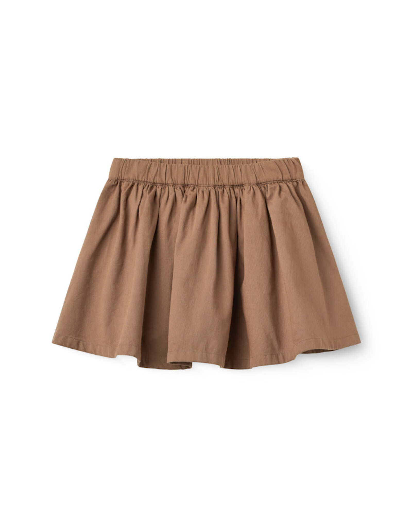 Copenhagen Colors Twill Skirt with adjustable waist  Walnut