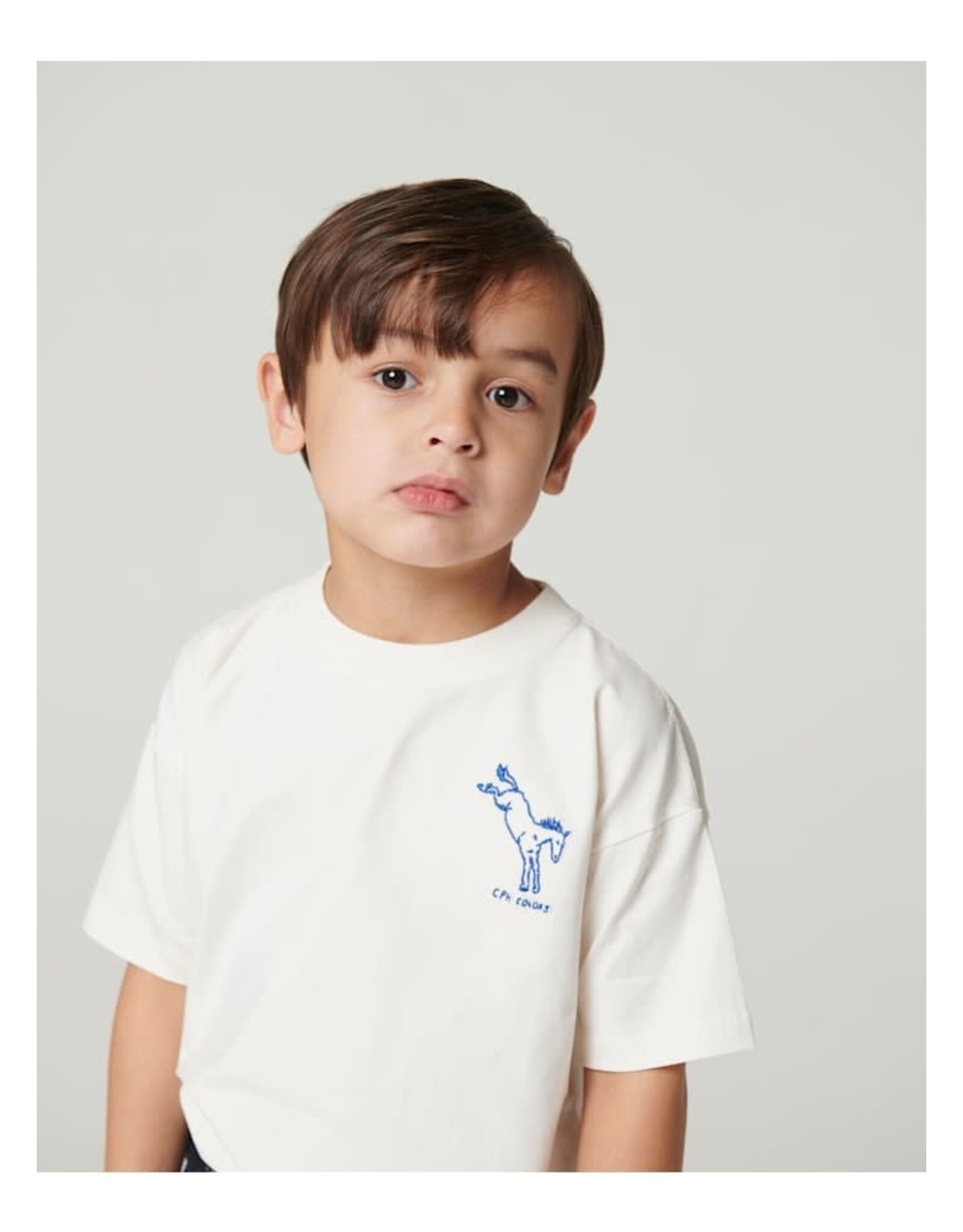 Copenhagen Colors T-Shirt w. Print WHITE