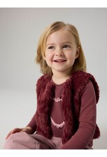 Name it NMFNANIS FAKE FUR VEST Wild Ginger